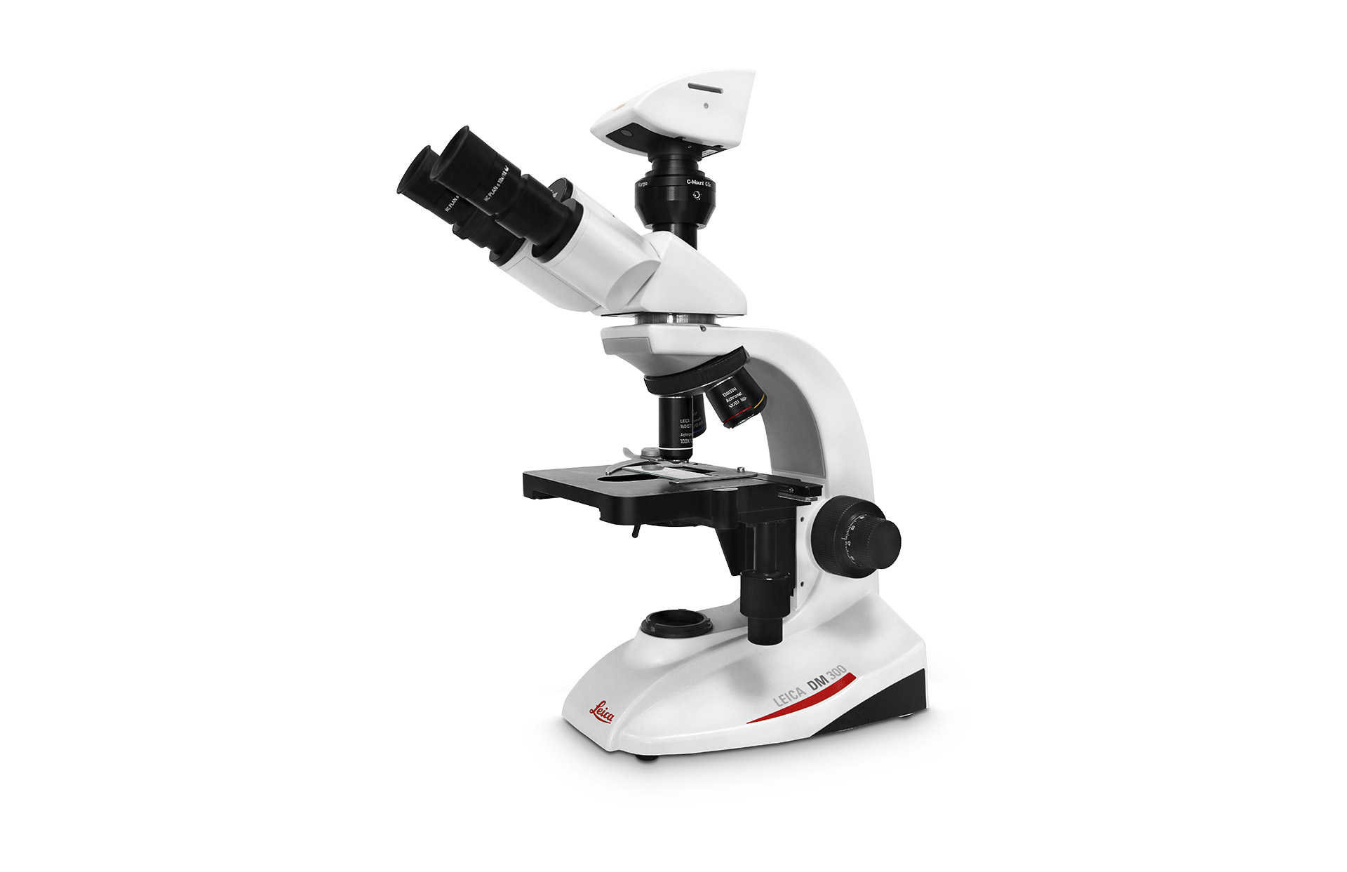 Leica DM300 Ausbildungsmikroskop mit Trinokulartubus