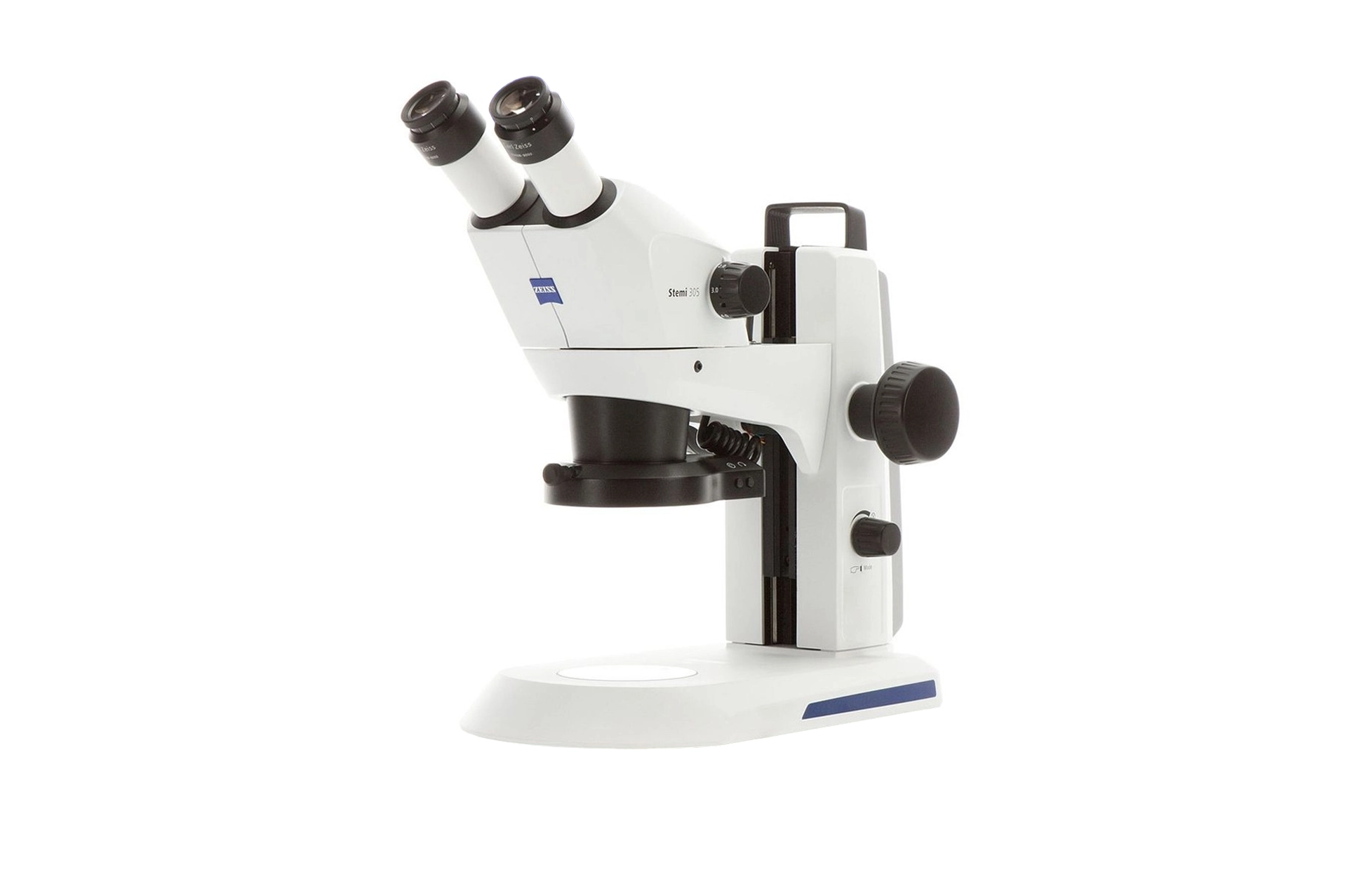 Zeiss Stemi 305 EDU Stereomikroskop, linksseitig gedreht